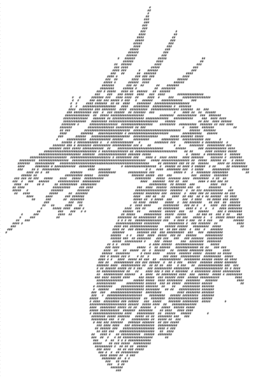 cool ascii art using only keyboard characters
